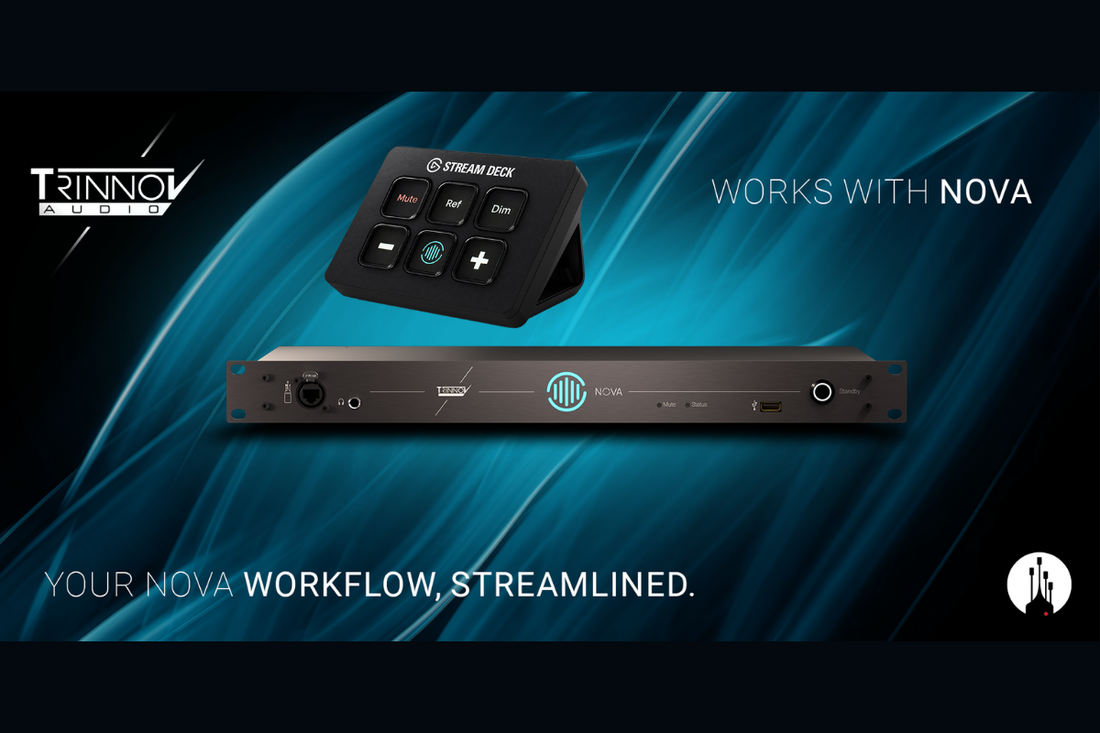 Trinnov NOVA : un plugin Stream Deck officiel désormais disponible sur Elgato Marketplace