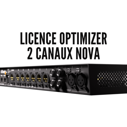 Licence Optimizer 2 canaux NOVA - Cool Kids Audio